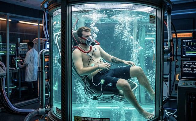 篮球直播平台-东契奇突然飞欧洲治腿筋，湖人球迷慌了：这剧情我见过